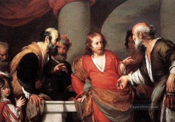 Bernardo Strozzi Painting - Tribute Money Italian Baroque Bernardo Strozzi